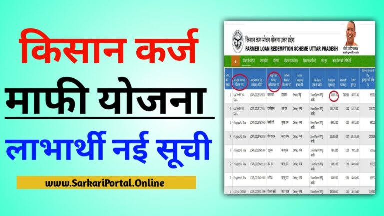 UP Kisan Karj Rahat List Karj Mafi Yojana