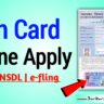 How to Apply for New Pan Card