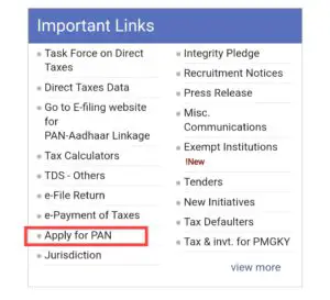 How to Apply for New Pan Card
How to Apply for New Pan Card
