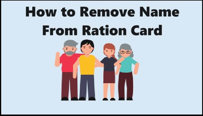 How to Remove Name From Ration Card Easy Way