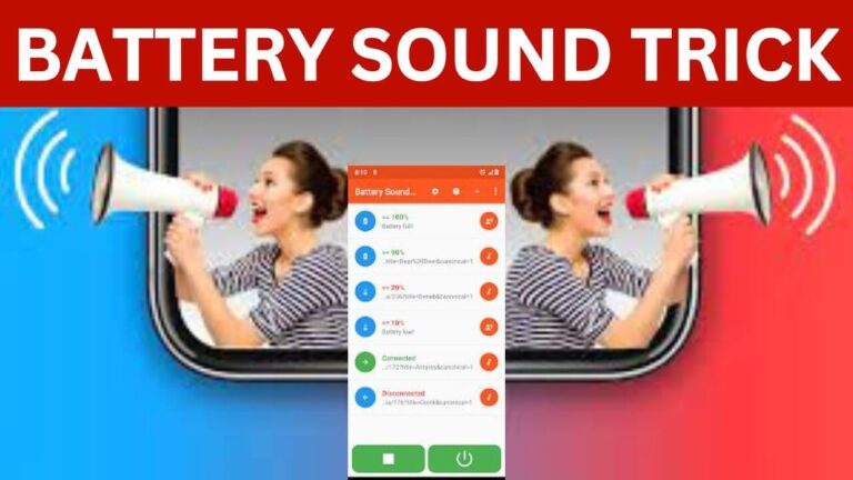 Battery Sound Notification App