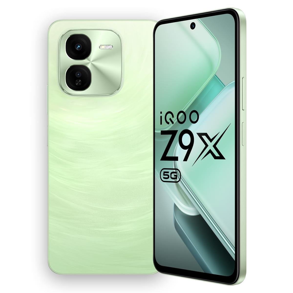 iQOO Z9x 5G (Tornado Green, 8GB RAM, 128GB Storage) | Snapdragon 6 Gen 1 with 560k+ AnTuTu Score | 6000mAh Battery with 7.99mm Slim Design | 44W FlashCharge