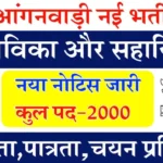 Bihar Anganwadi Bharti 2024