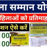 Mukhyamantri Mahila Samman Yojana 2025: Apply Online Eligibility and Benefits