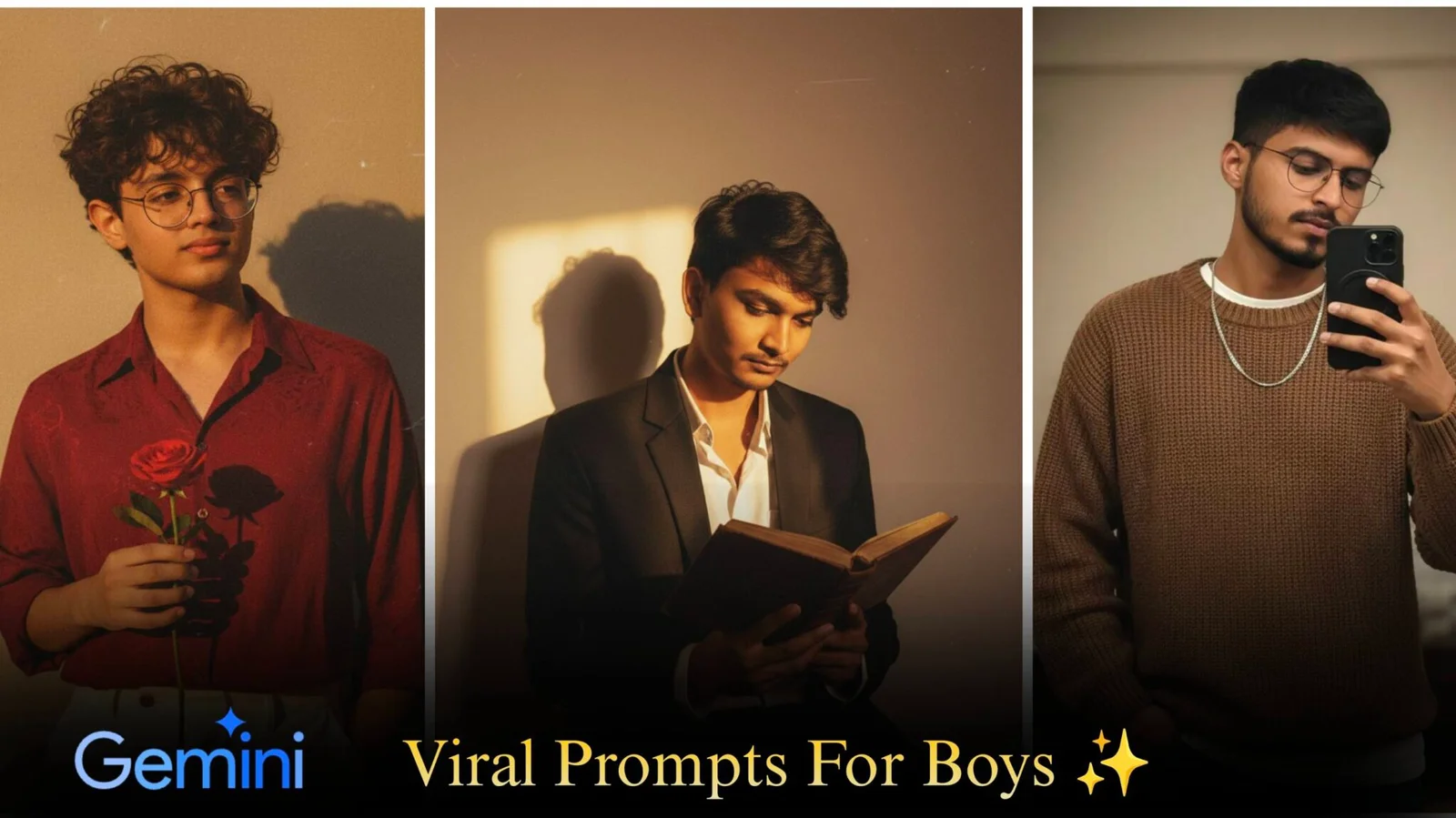 Instagram Trending Boys Gemini Photo Editing Promtps