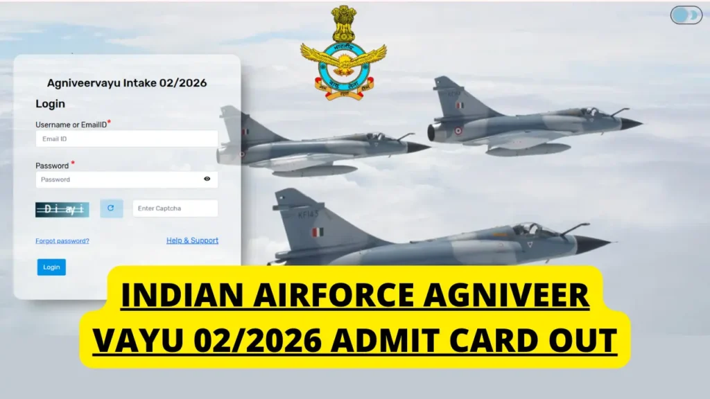 Indian Airforce Result 02/2026 OUT Check/Download Link
